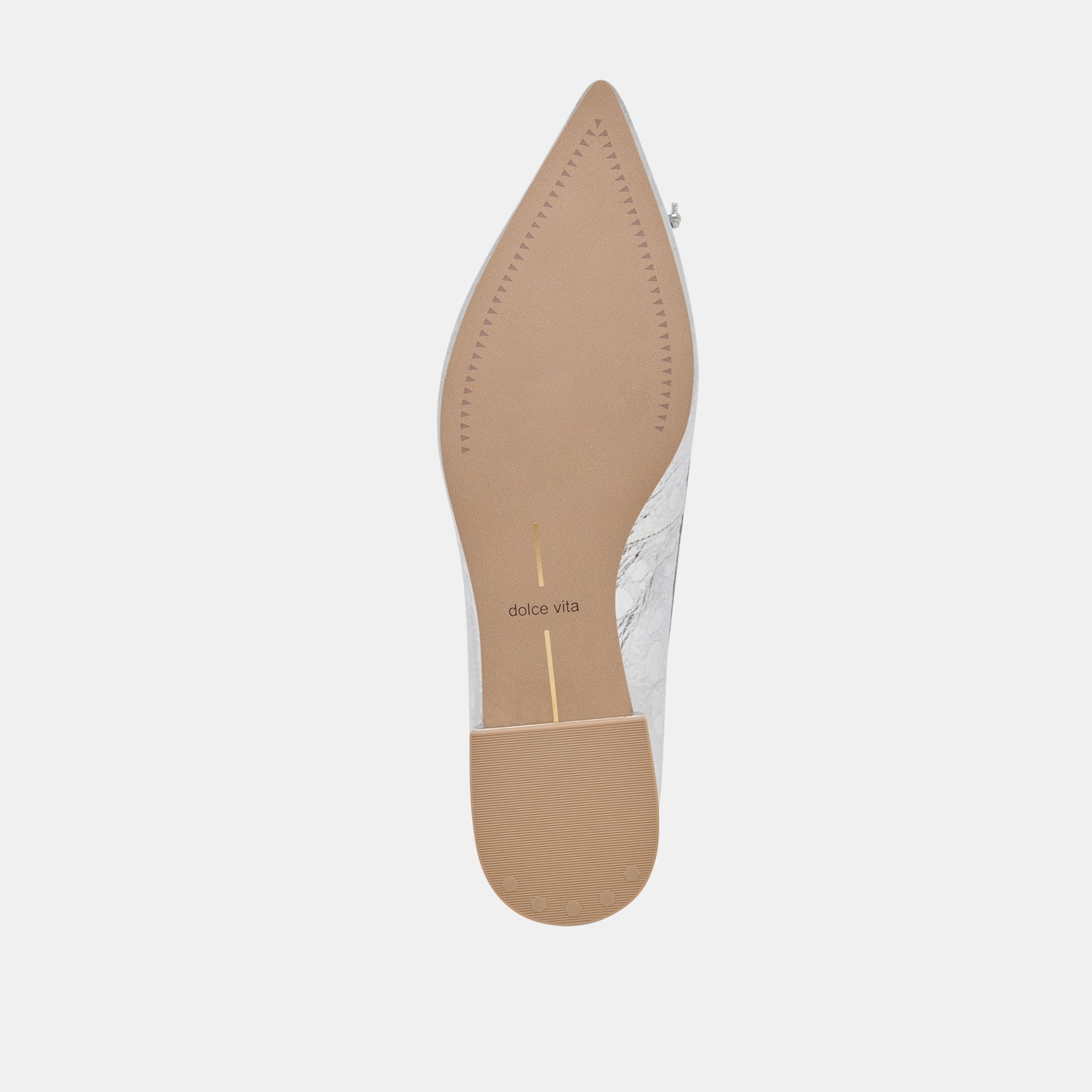 PALANI Women's Ballet Flats - Silver Distressed Leather Loafers for Comfort & Style | Perfect for Work, Casual Wear & Travel