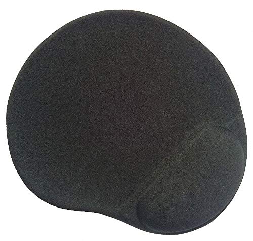 Premium Black Standard Mouse Pad - Non-Slip Rubber Base & Smooth Surface for Gaming, Office & Home Use - Perfect for Computers, Laptops & Workstations