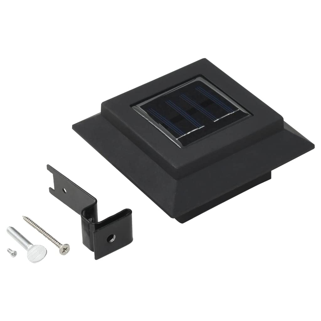 SKM 12-Pack Outdoor Solar LED Lights - 4.7