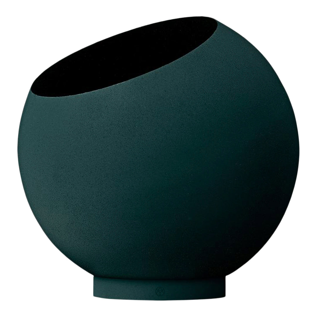 Globe Flower Pot Set of 2 - Decorative Ceramic Planters for Indoor Outdoor Plants - Perfect for Home Garden, Office Decor & Gift Giving
