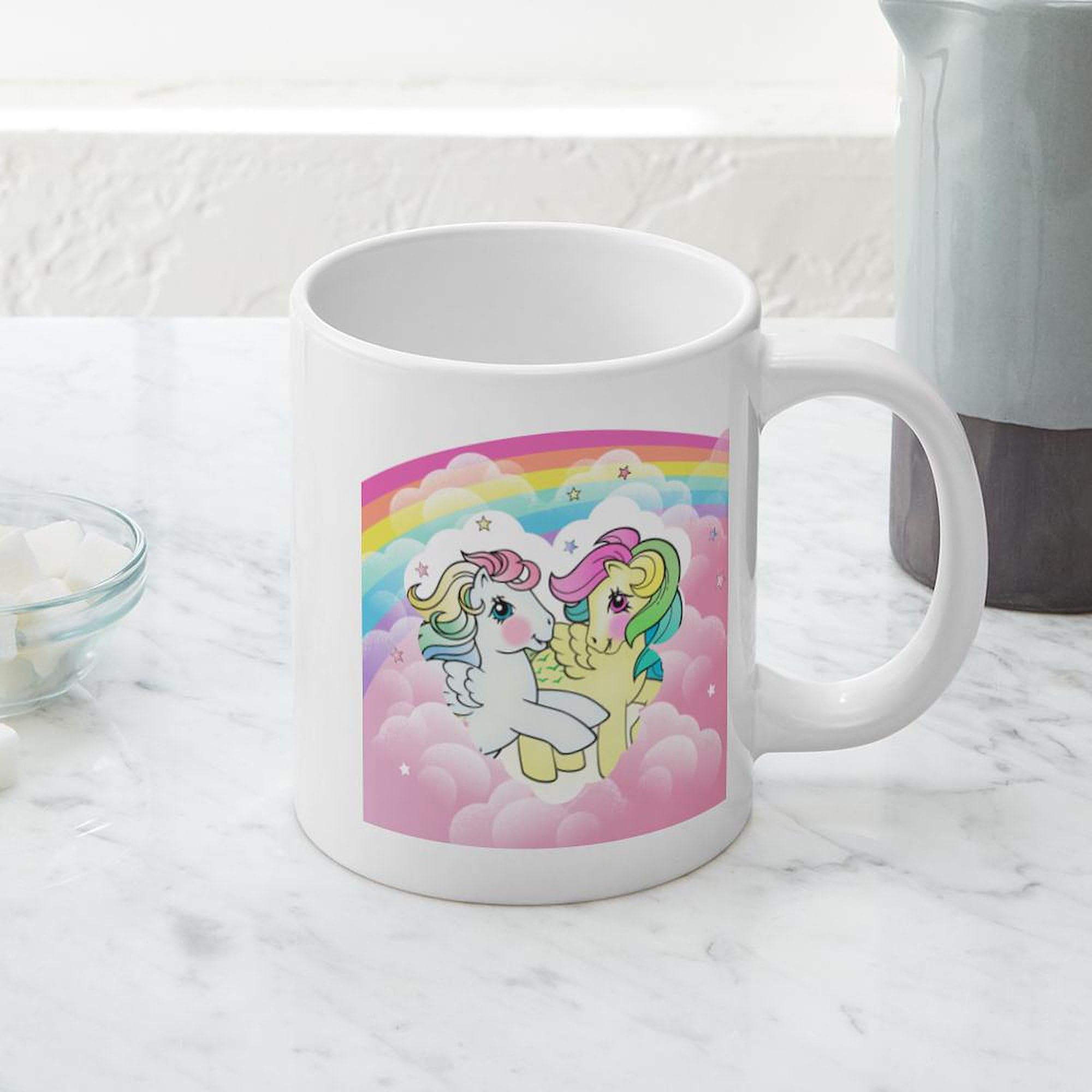 Retro Duo 20 oz Ceramic Coffee Mug - Large Insulated Travel Cup for Hot & Cold Drinks - Perfect for Office, Home, Camping & Gifts