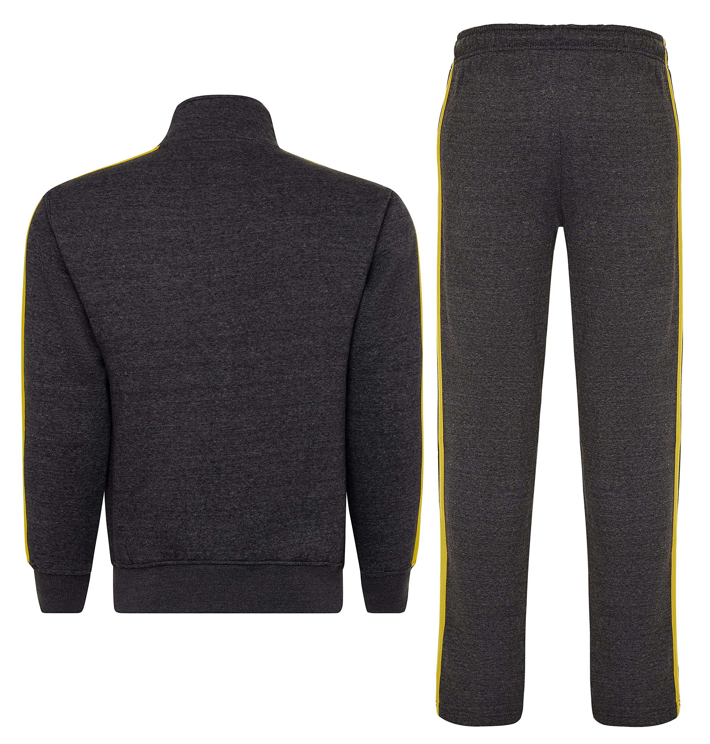 Skylinewears Men's Activewear Full Zip Warm Tracksuit Sports Set - 2 Piece Casual Sweatsuit for Gym, Running & Winter Outfits | Comfortable & Stylish Athletic Wear for Workouts & Lounge