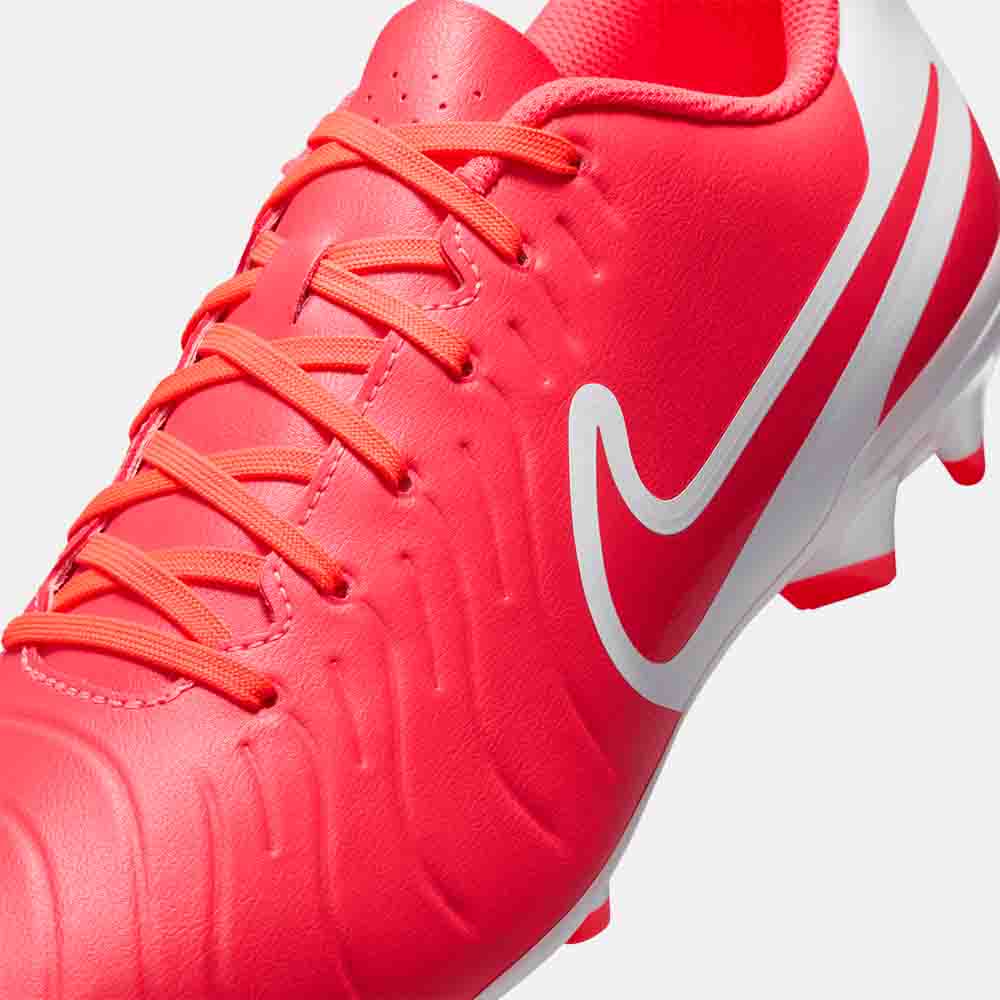 Nike Tiempo Legend 10 Club Soccer Cleats - Men's Firm Ground Football Boots for Training & Matches | Lightweight Comfort & Enhanced Grip | Perfect for Artificial Turf & Outdoor Games