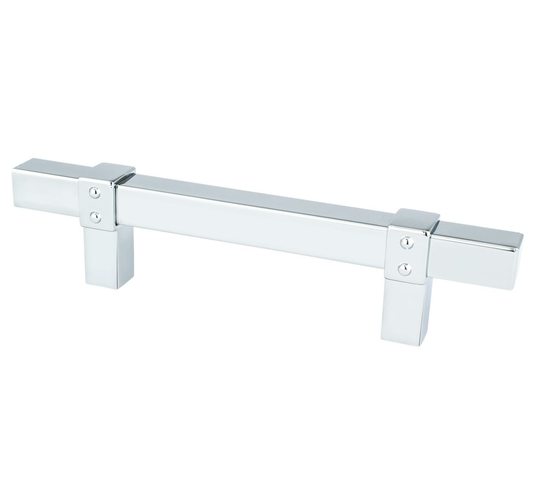 Polished Chrome Rio T Bar Cabinet Knobs and Drawer Pulls - Modern Hardware for Kitchen Cabinets, Bathroom Vanities & Furniture Upgrades