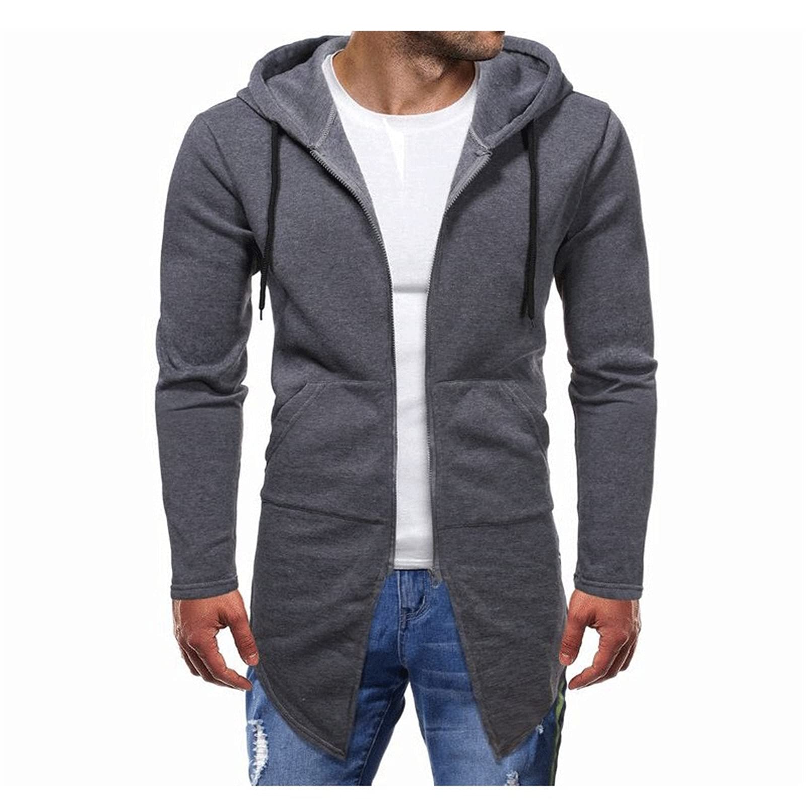 Men's Lightweight Packable Down Jacket - Waterproof Windbreaker for Outdoor Work, Biking & Travel - Vintage Style Cardigan for Casual Wear