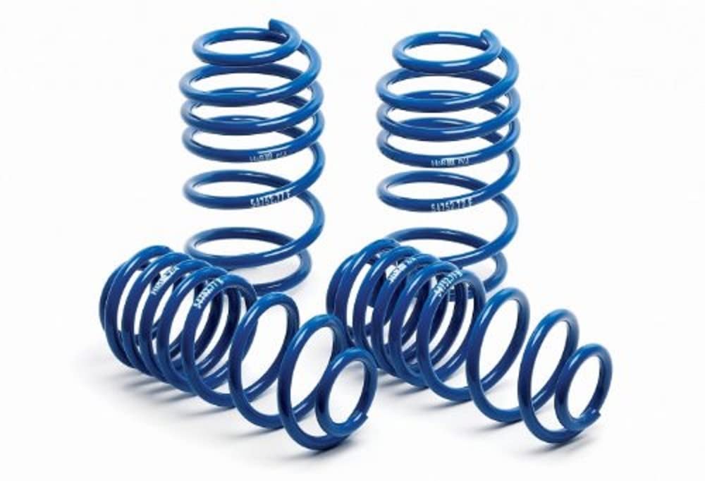 H&R 28877-2 Super Sport Lowering Springs for Performance Cars – Improve Handling & Style on Track or Street