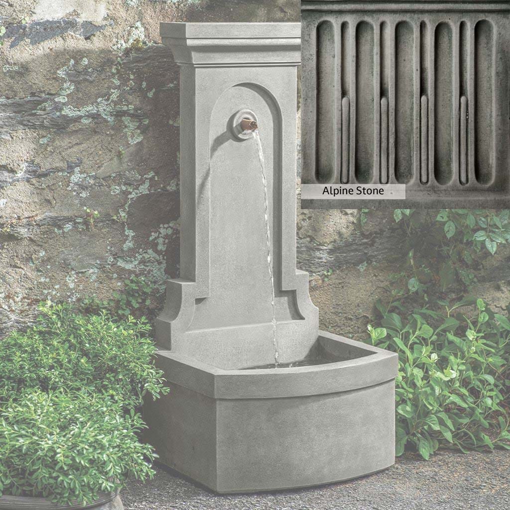 Campania International Loggia Fountain - Outdoor Garden Water Feature for Patio, Yard & Landscaping | Classic Italian Design