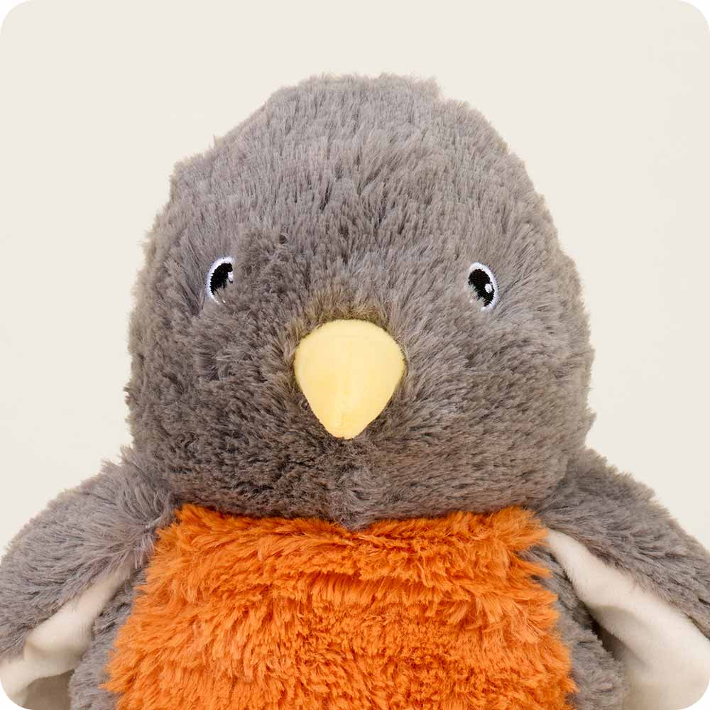 American Robin Warmies - Cozy Microwaveable Plush Heating Pad for Pain Relief & Comfort - Perfect for Cold Weather, Muscle Soreness & Stress Relief
