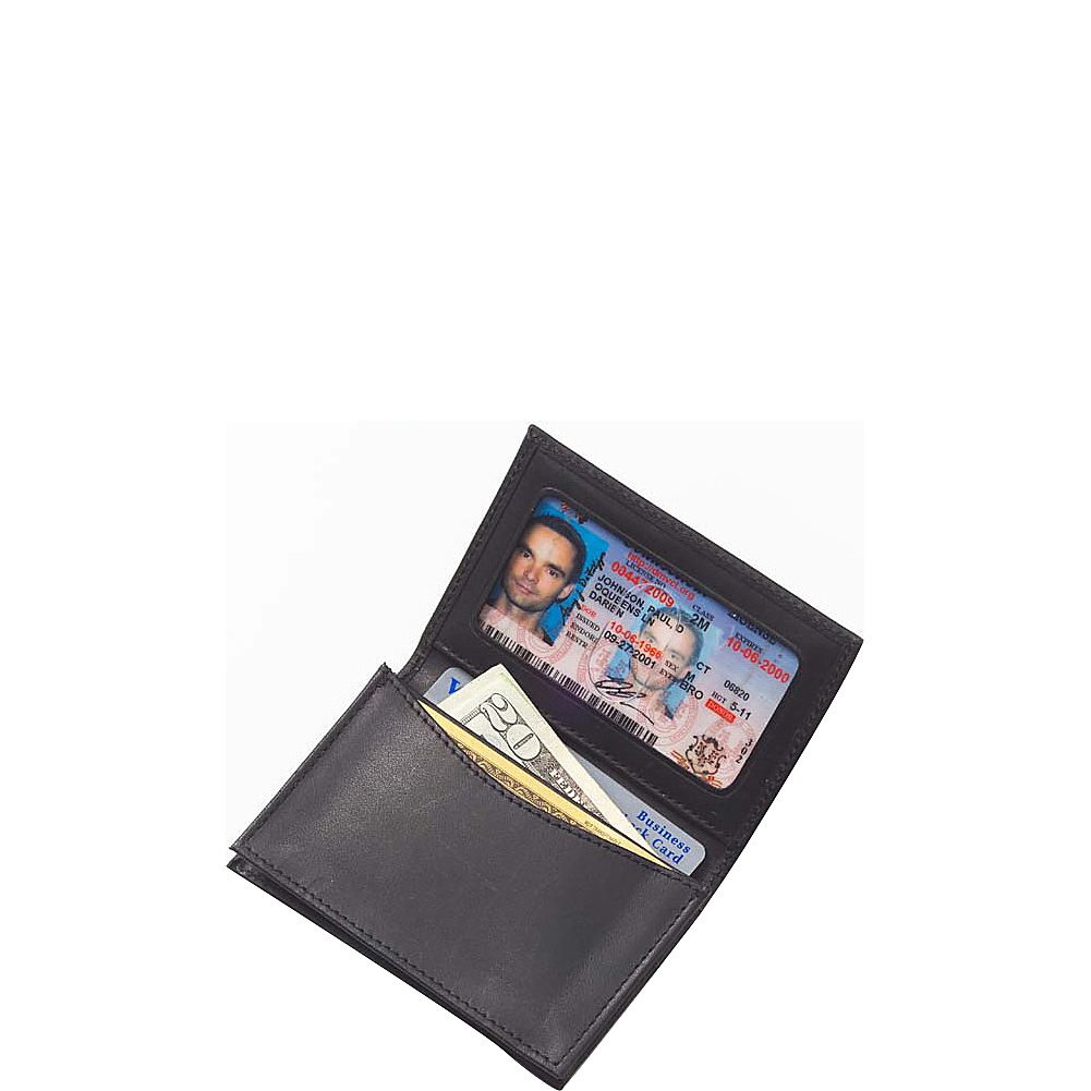 Slim Leather Wallet for Men - Genuine Bridle Tan ID Card Holder - Perfect for Everyday Carry, Travel & Minimalist Lifestyle