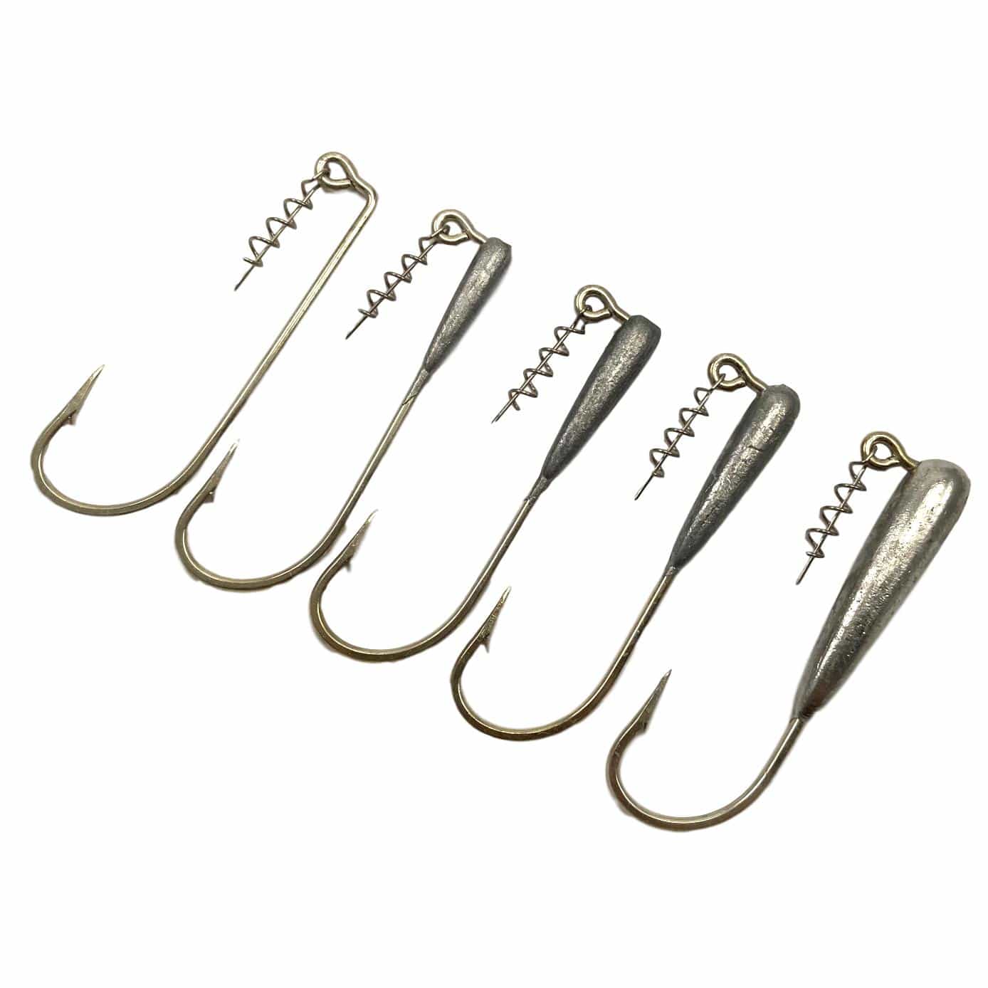 Gravity Tackle Titan Swimhooks - Premium Fishing Hooks for Bass, Walleye & Saltwater - Sharp & Durable Swimbaits Hooks for Freshwater & Ocean Fishing
