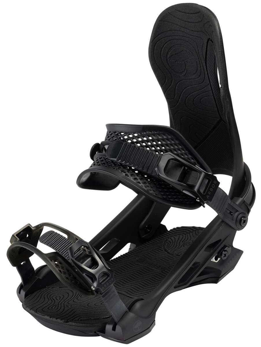 Arbor Cypress Snowboard Bindings 2024 - Premium All-Mountain Snowboard Bindings for Men & Women - Perfect for Freeride, Powder & Park Riding