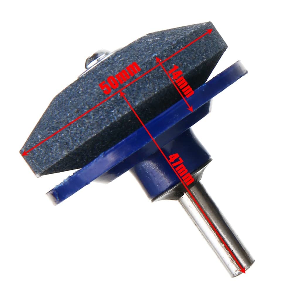 2Pcs Drill Blade Sharpener - Lawn Mower Grinding Tool for Garden Maintenance