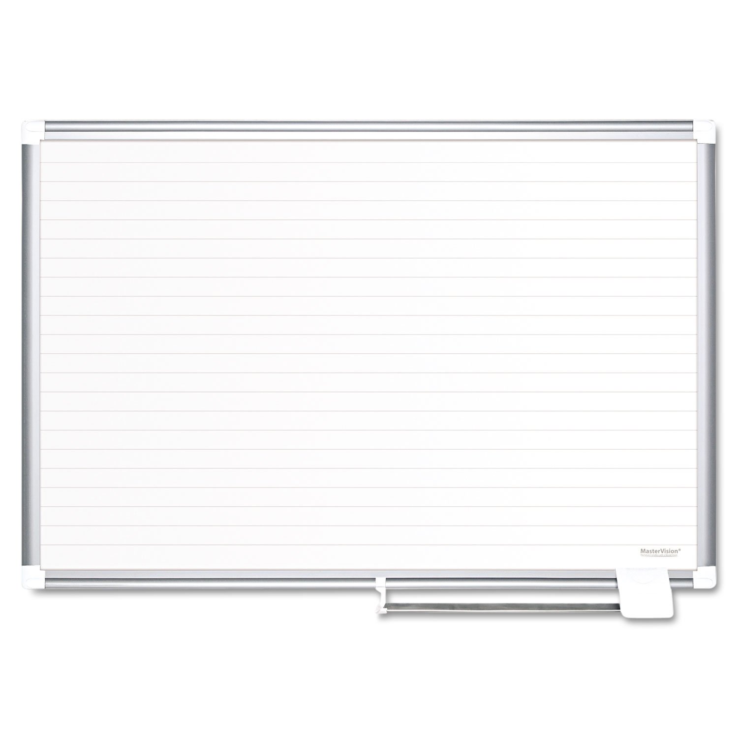 MasterVision MA0594830 48x36 Inch White/Silver Ruled Planning Board - Dry Erase Wall Calendar for Office, Classroom & Home Organization