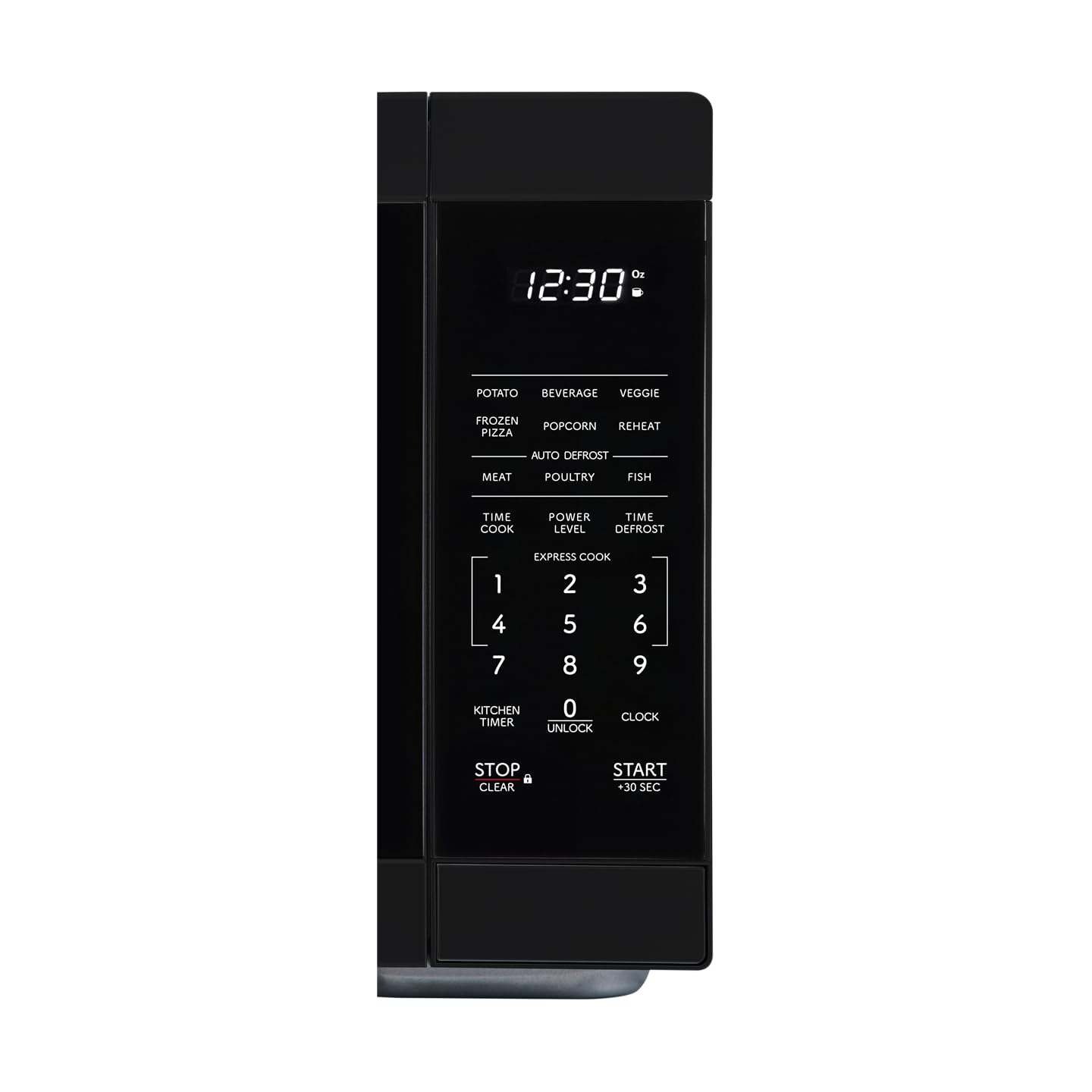 SHARP SMC1161KB 1000W Countertop Microwave Oven with Removable 12.4