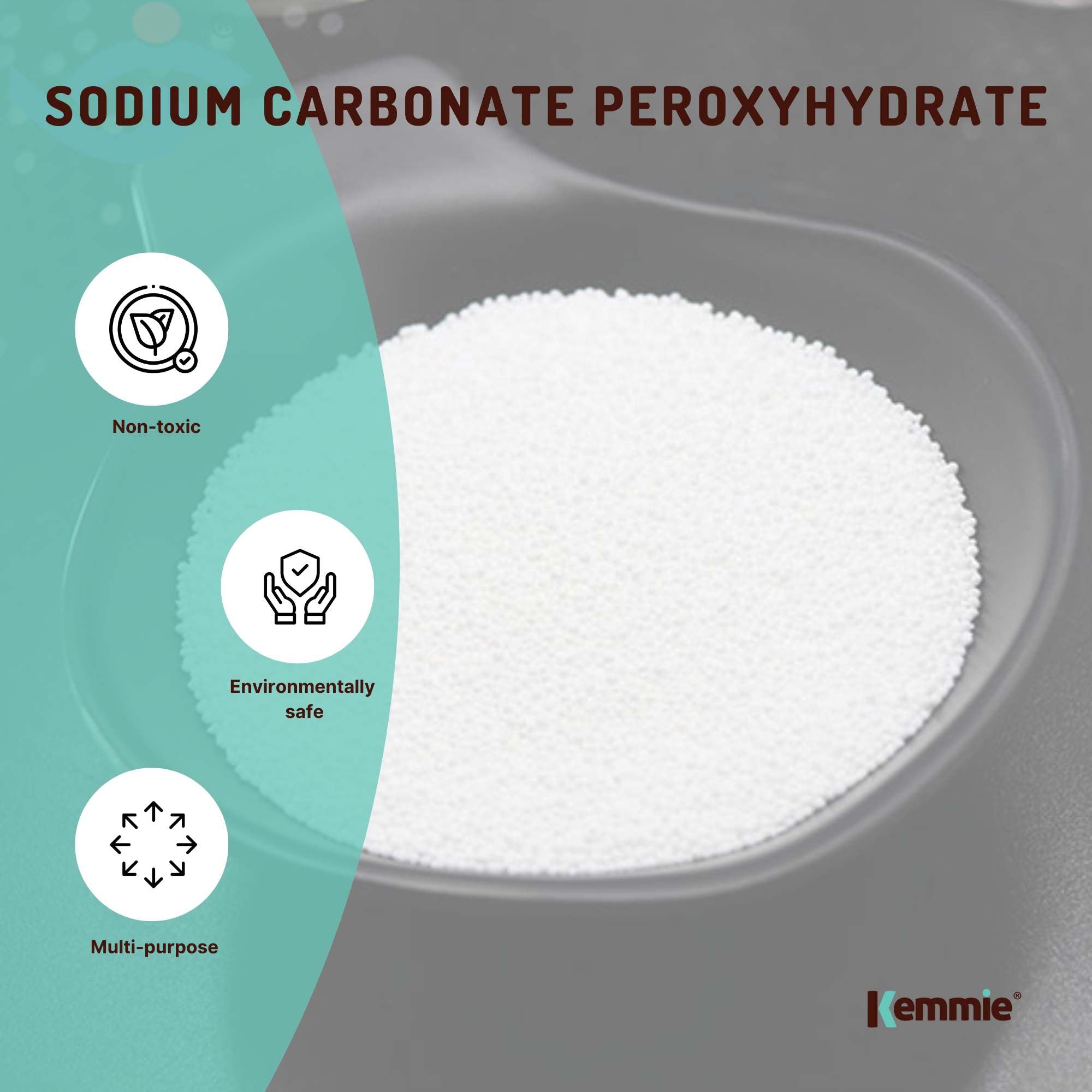 1.3Kg Sodium Percarbonate Tub | Eco-Friendly Laundry Cleaner, Brew Sanitiser & Oxygen Bleach | Stain Remover for Clothes, Home Brewing & Household Cleaning
