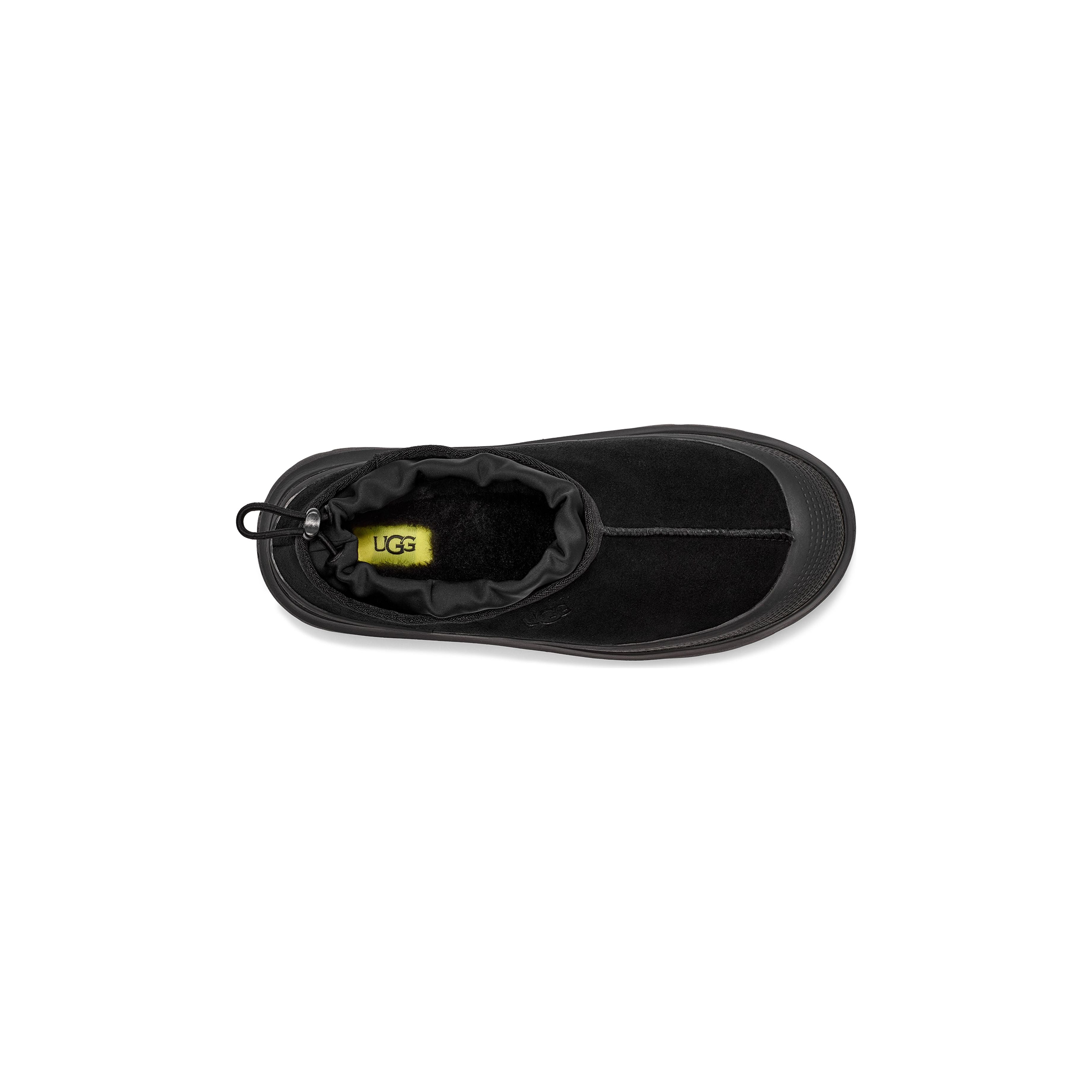 UGG All Gender Tasman Weather Hybrid Slippers - Black | Cozy Indoor/Outdoor House Shoes for Men & Women | Perfect for Home, Travel & Cold Weather