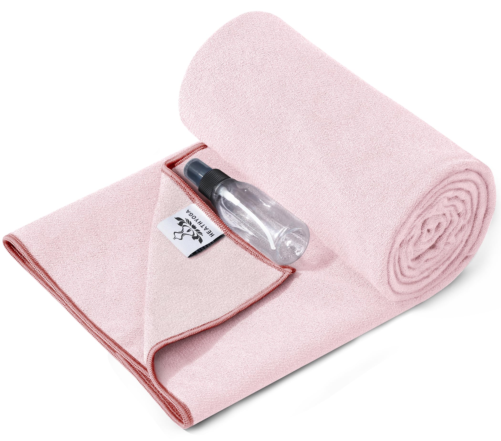 Heathyoga Non-Slip Hot Yoga Towel with Silicone Grip - 72