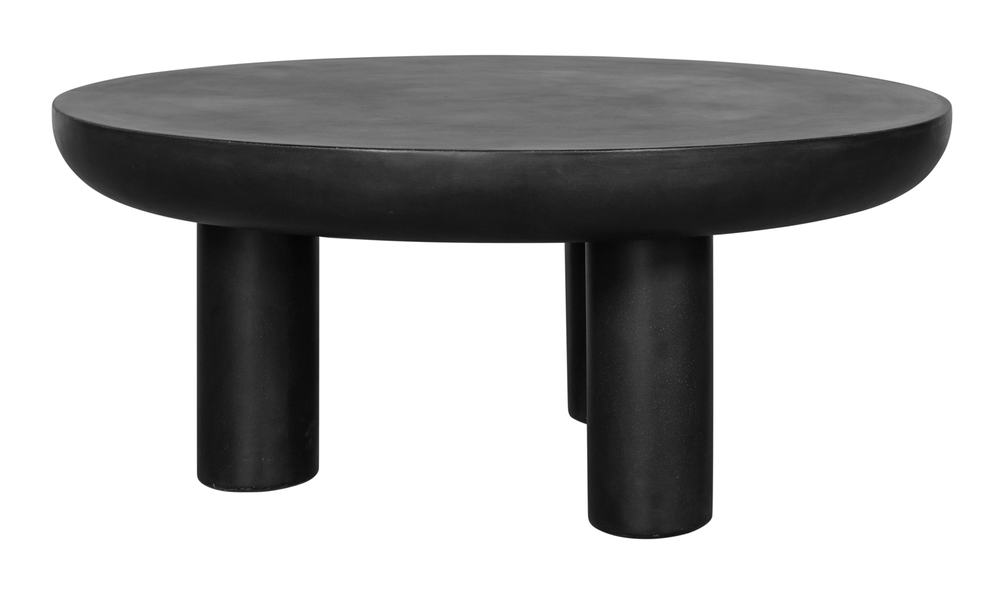 Modern Rocca Black Coffee Table - Stylish & Durable Living Room Furniture for Small Spaces - Perfect for Apartments, Lounges & Home Decor