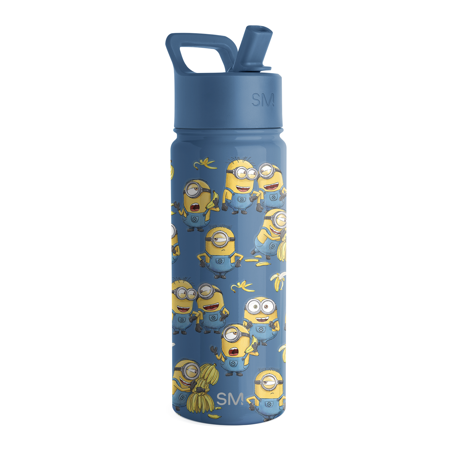 Summit Kids Water Bottle with Straw Lid - BPA Free, Leak Proof, Insulated Stainless Steel Bottle for School, Sports & Outdoor Activities