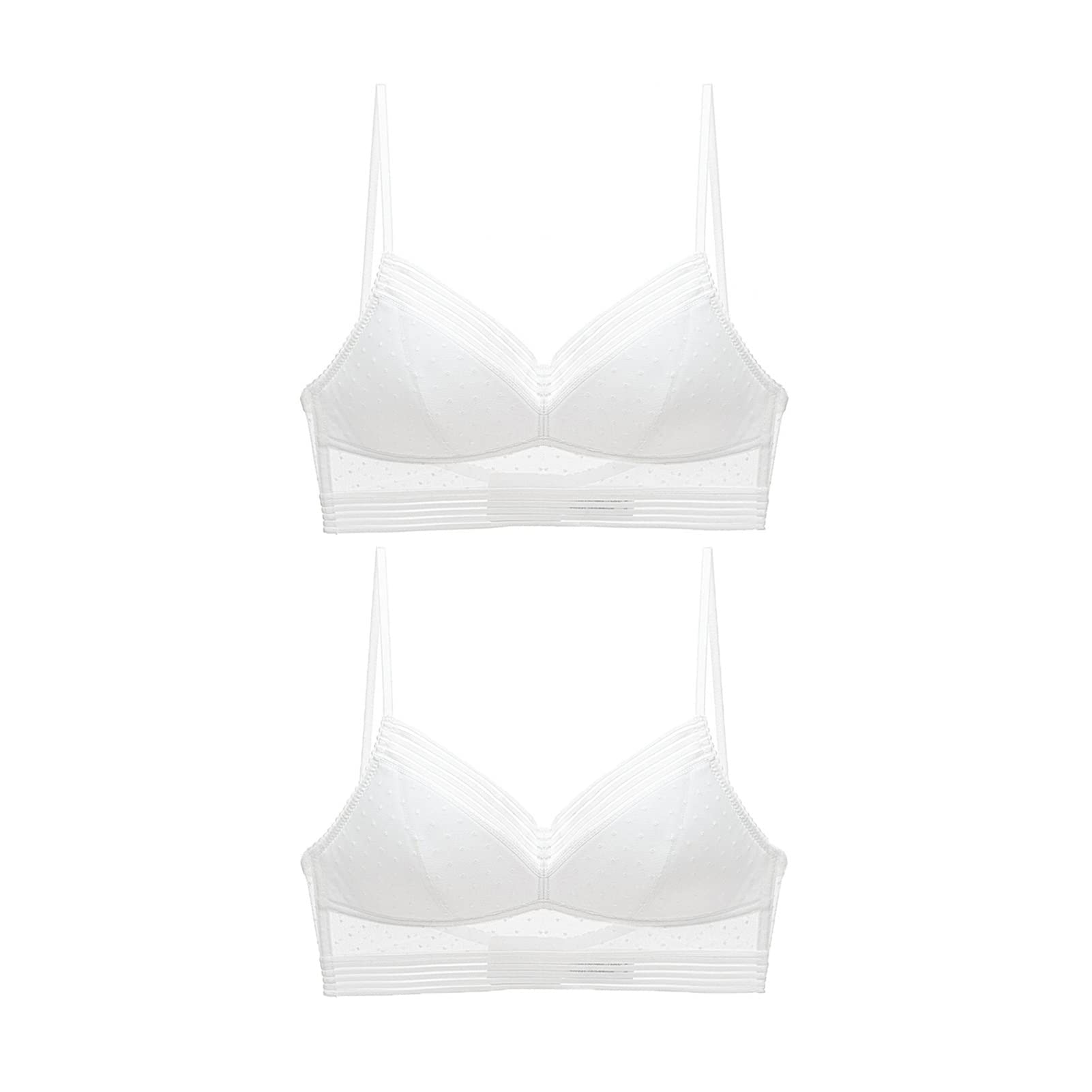 Starry Wireless Lace Bra for Women - Low Back Lifting Lace-U Back Bra, Comfortable Seamless Support for Evening Wear, Date Nights & Special Occasions