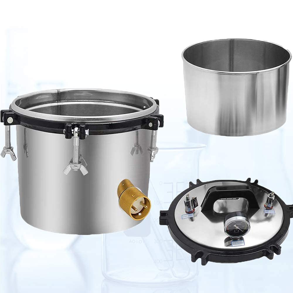 EustomA 8L Mini Autoclave - Desktop Steam Sterilizer for Lab Equipment | High Temperature Pressure Sterilization | Perfect for Dental Clinics, Tattoo Shops & Medical Laboratories
