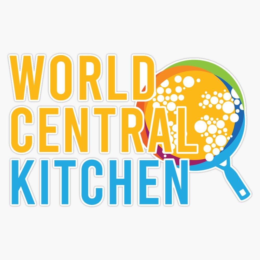 World Central Kitchen Sticker - 5 Inch Vinyl Bumper Decal for Cars, Laptops & Water Bottles - Weatherproof & Durable