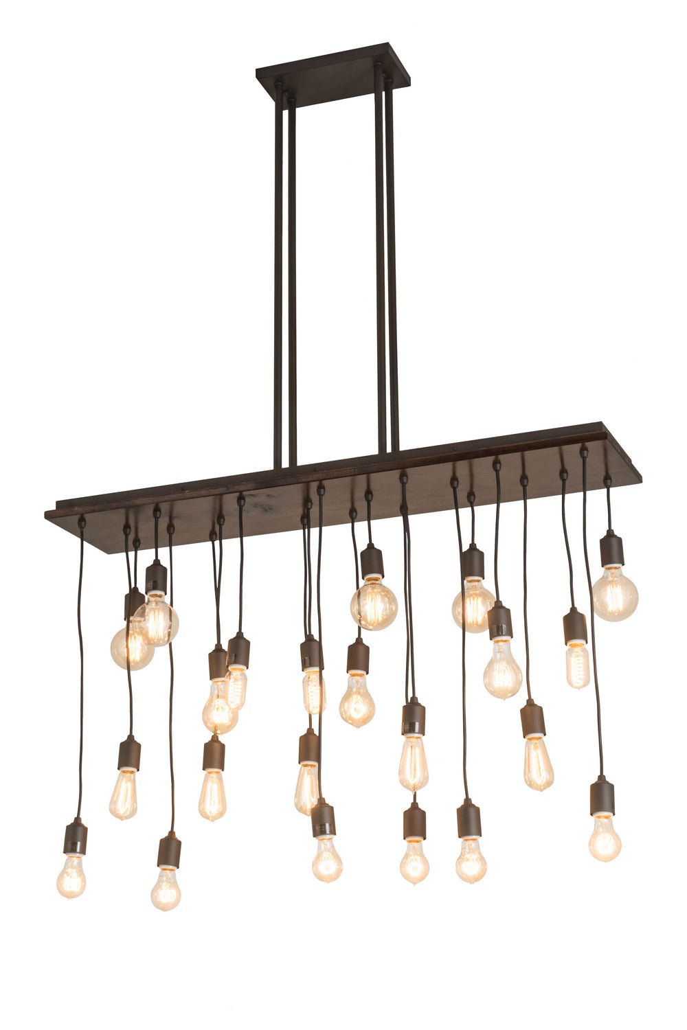 22-Inch Modern LED Pendant Light with Adjustable Height - Perfect for Kitchen Island, Dining Room, and Living Room Lighting