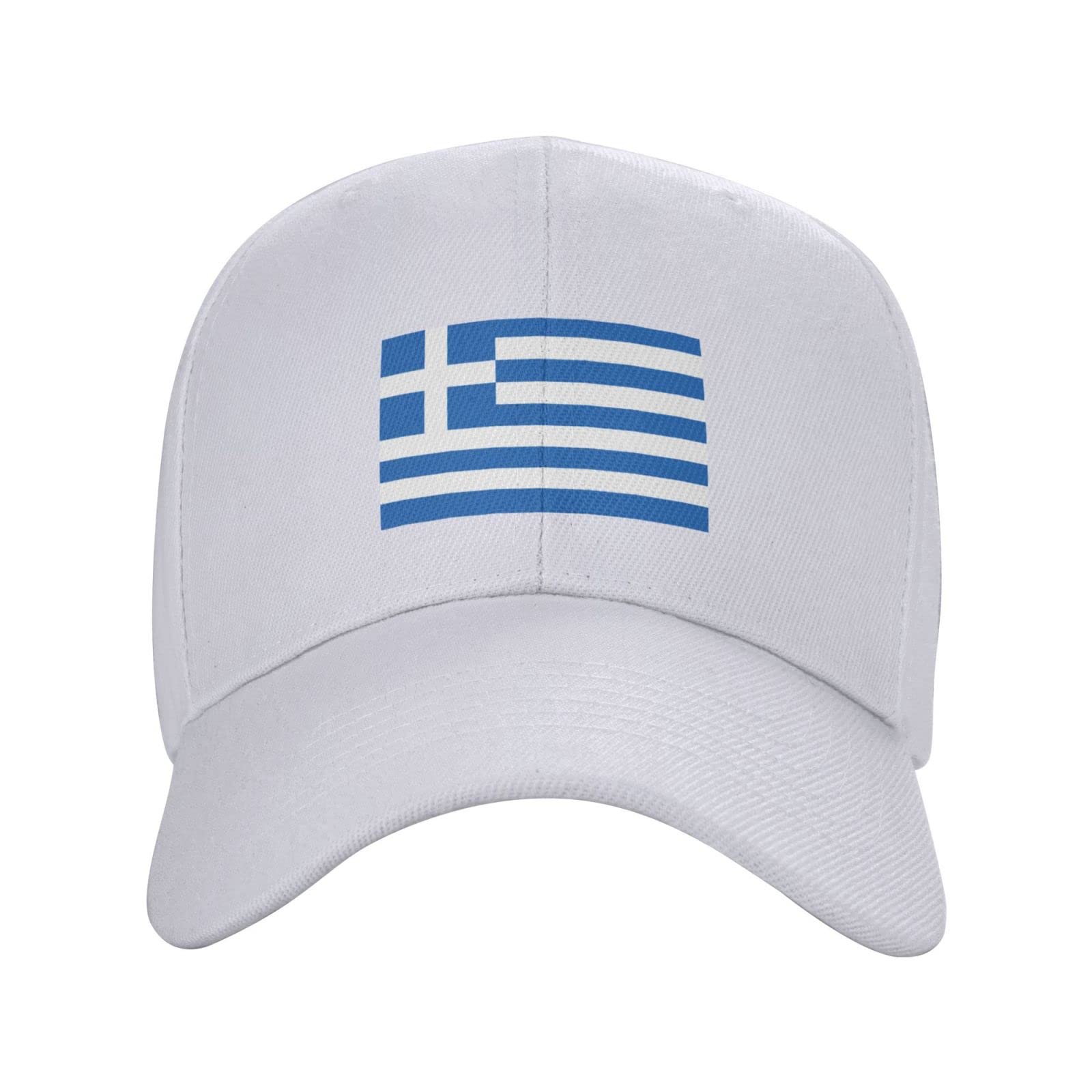 Greek Flag Baseball Cap for Men & Women - Adjustable Dad Hat with Classic Design - Perfect for Golf, Outdoor Sports & Patriotic Events