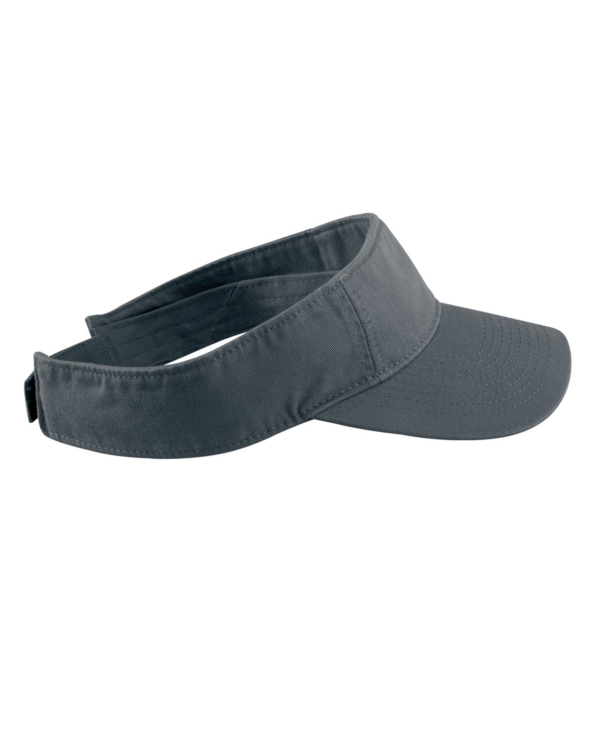 Authentic Pigment 1915 Direct Dyed Twill Visor Cap - Vintage Style Unisex Sun Hat for Outdoor Sports, Golf, Fishing & Casual Wear