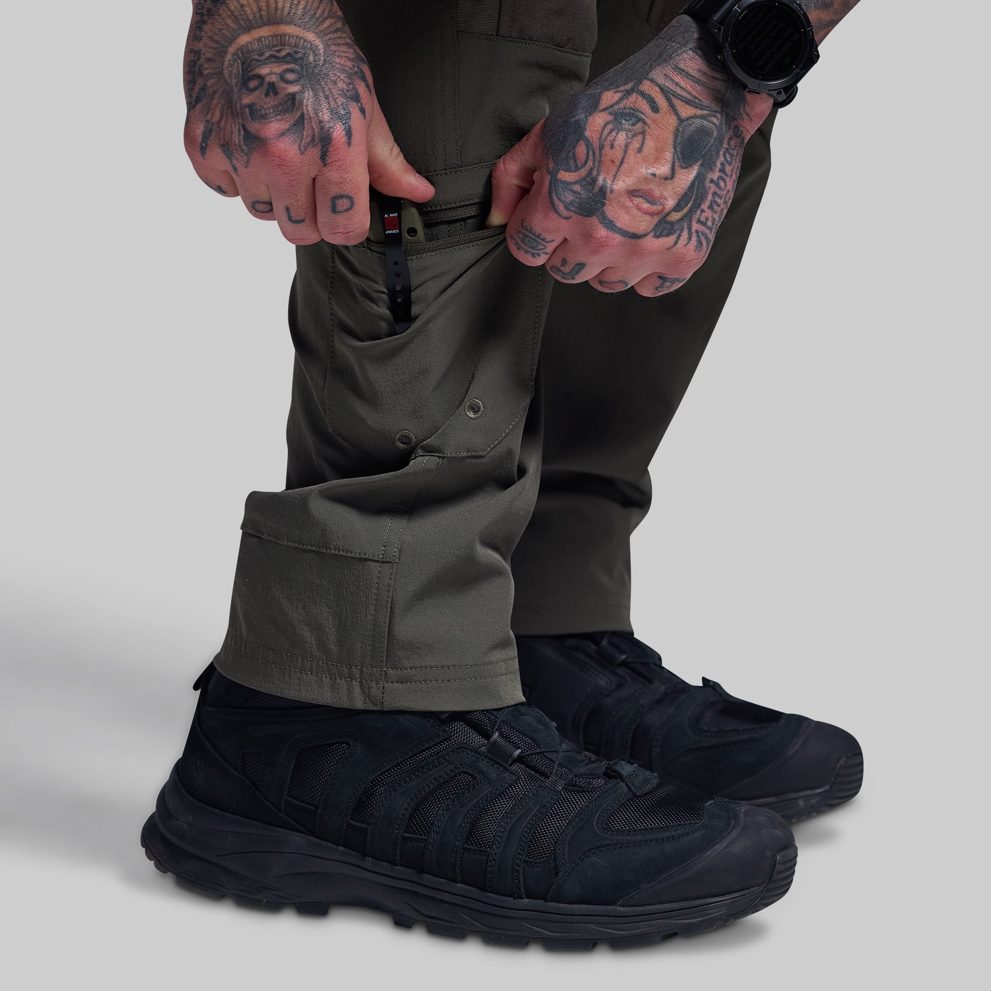 Tactical Op Assault Pants - Ranger Green Military Combat Pants for Outdoor, Airsoft & Hiking | Durable & Lightweight Tactical Gear