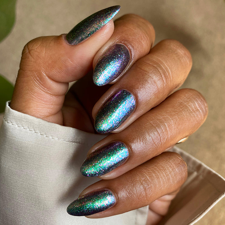 Premium Stained Glass Collection Nail Polish Set of 4 - Vibrant Long-Lasting Colors for Professional Salon & DIY Manicures at Home