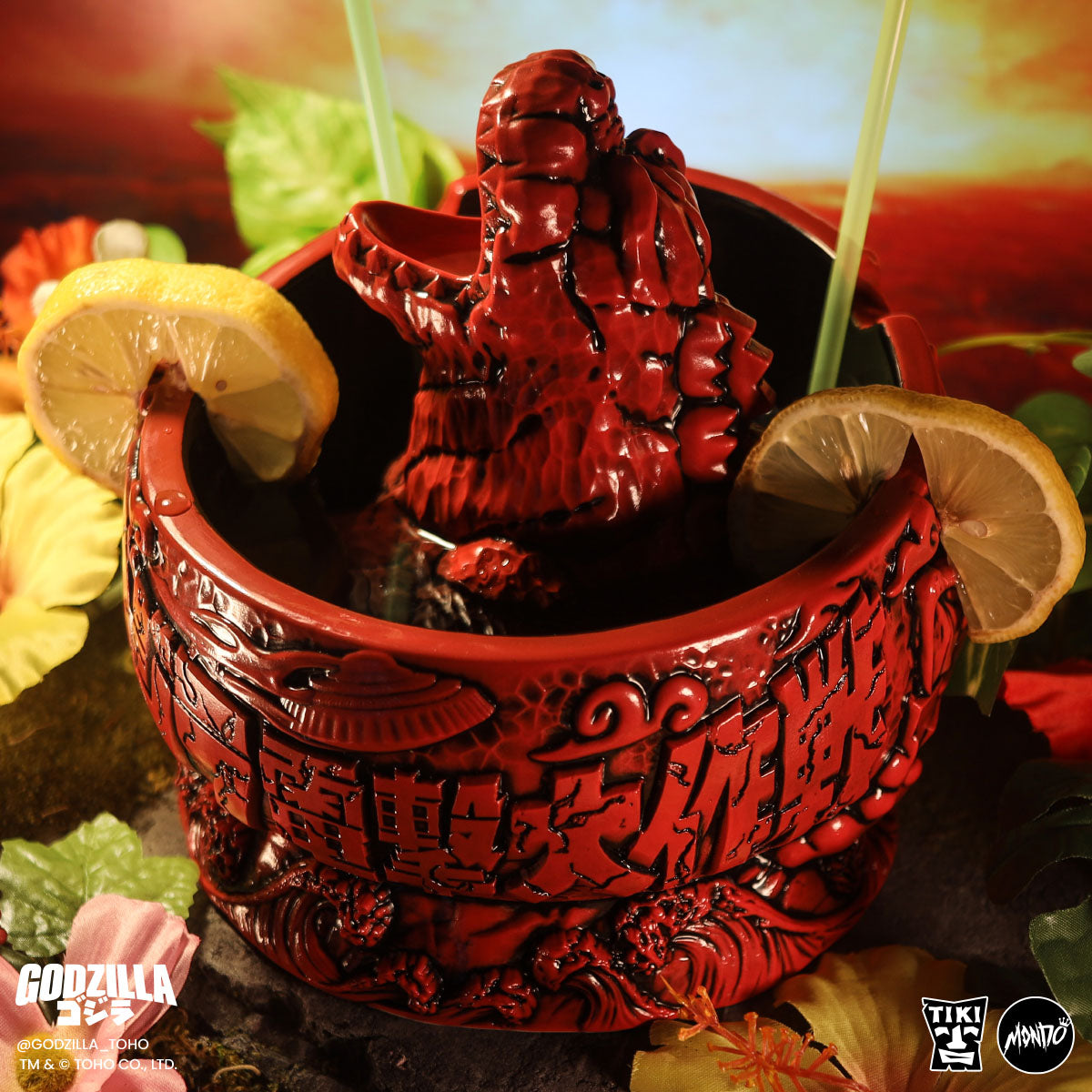 Godzilla Destroy All Monsters Scorpion Bowl - Fire Dragon Variant Collectible Figure | MonsterVerse Action Figure for Display & Collection | Perfect for Fans, Home Decor & Gifts