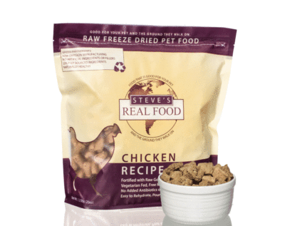 Premium Freeze-Dried Chicken Dog Treats - All-Natural, Grain-Free, High-Protein Bites for Training & Rewards | Perfect for Small & Large Breeds, Travel & Outdoor Adventures