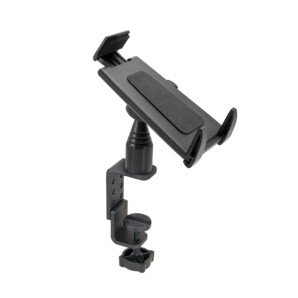 Arkon Heavy Duty Tablet Desk Clamp Mount - Compatible with iPad Pro, iPad Air, iPad 2 & Samsung Galaxy Tab Pro 12.2 (Black) - Perfect for Office, Home & Kitchen Use