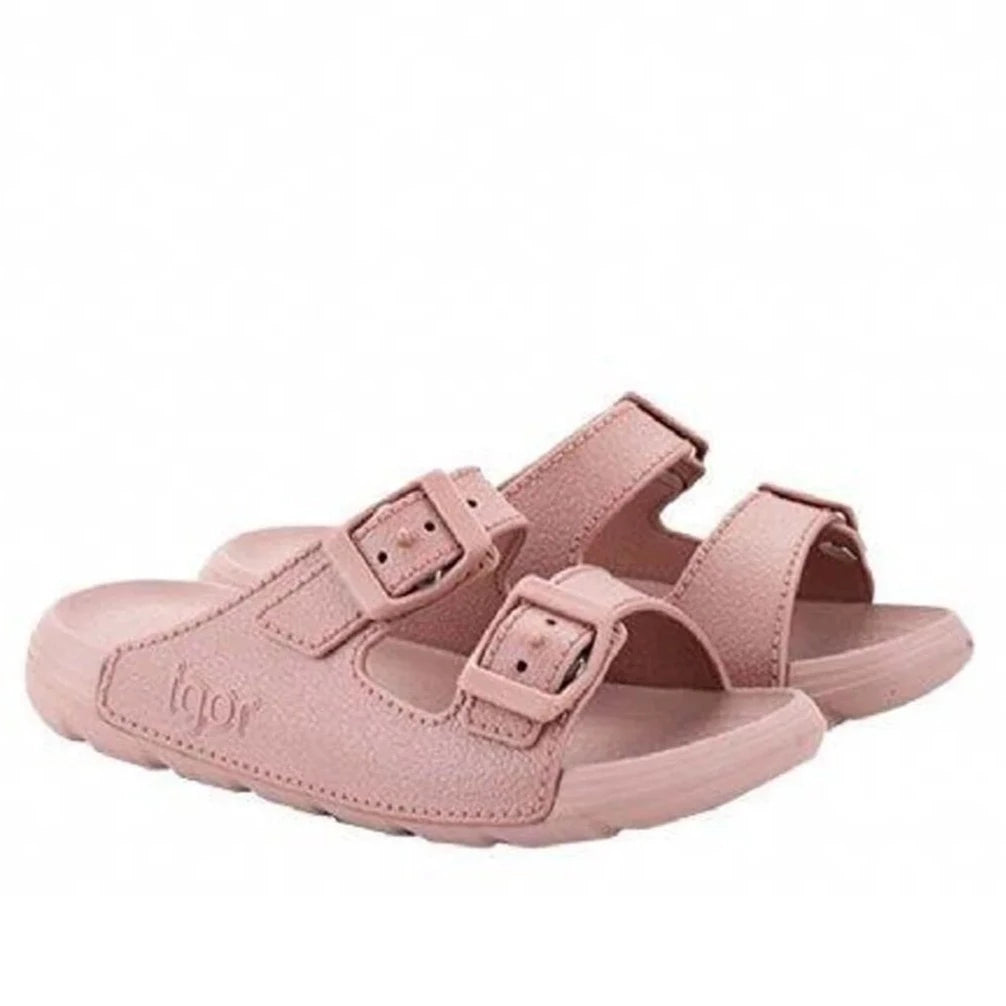 Igor Girl's Kai Sandal - Comfortable Pink Sandals for Toddlers & Kids | Perfect for Beach, Pool & Summer Play