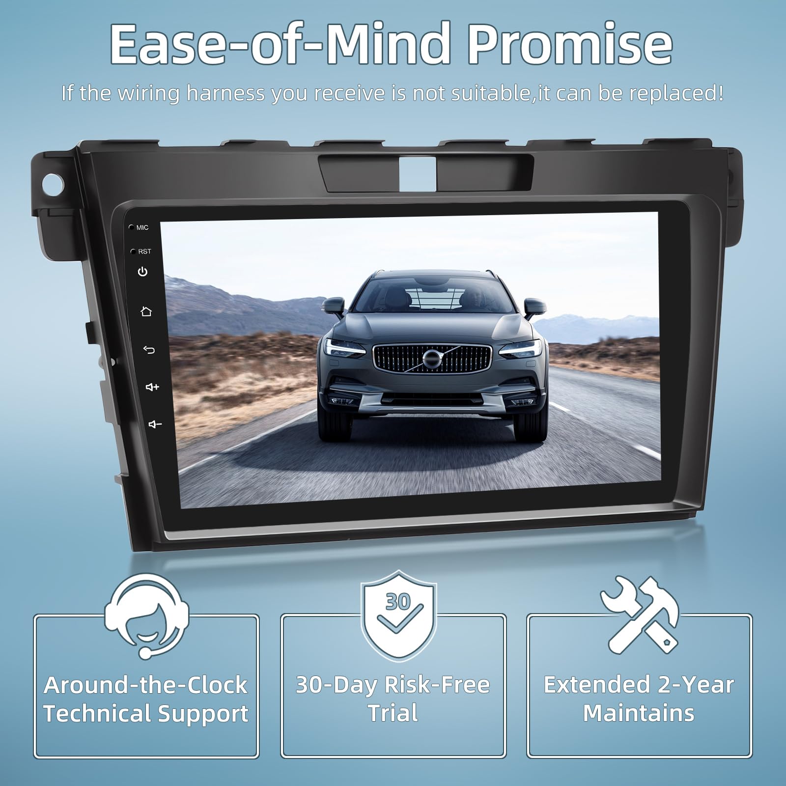 2+64GB Android 13 Car Stereo for Mazda CX-7 (2007-2014) - 9