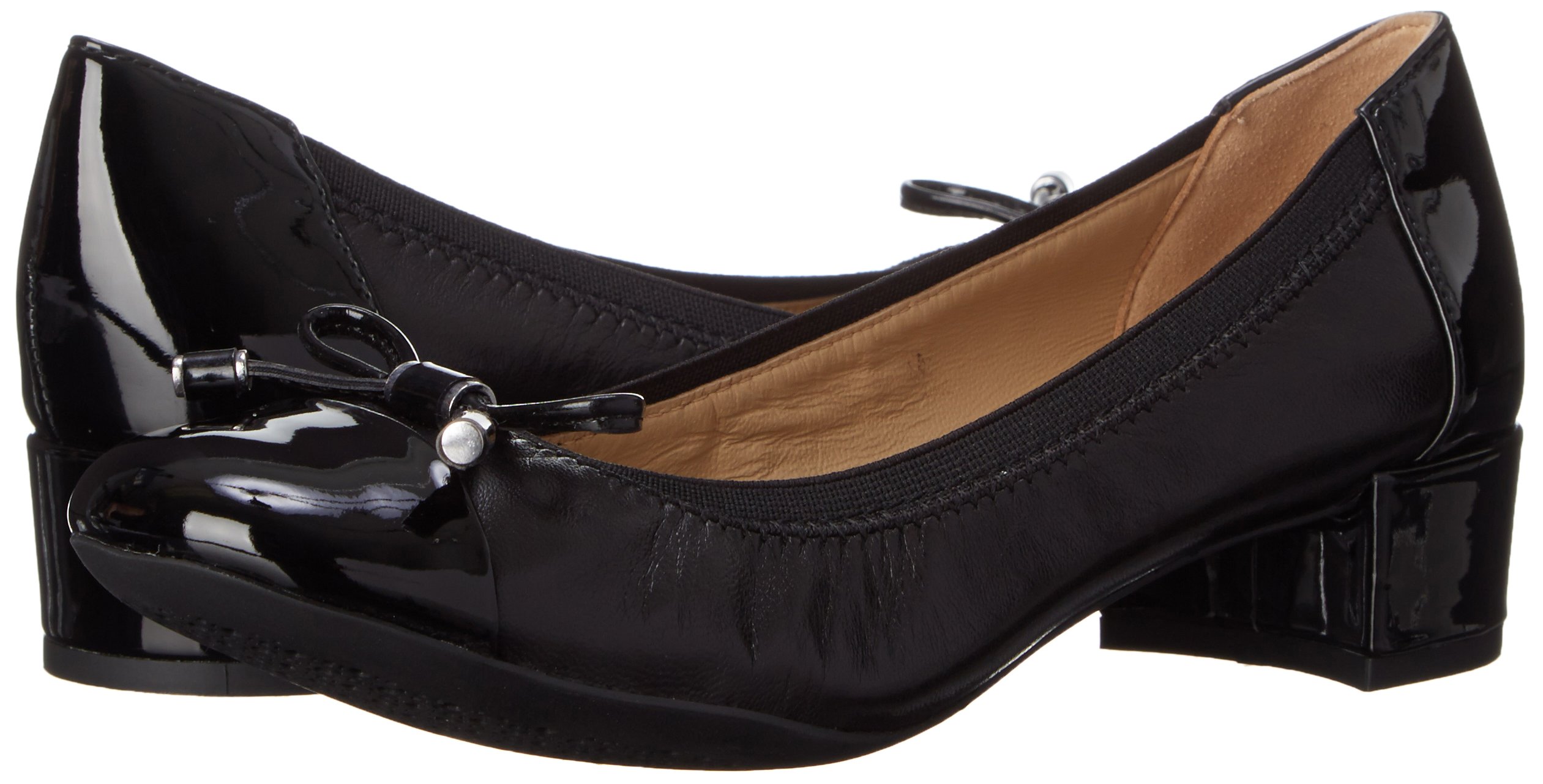 Geox Women's Carey Dress Pump - Comfortable & Stylish Heels for Work, Office, and Formal Events | Breathable Leather & Cushioned Insole