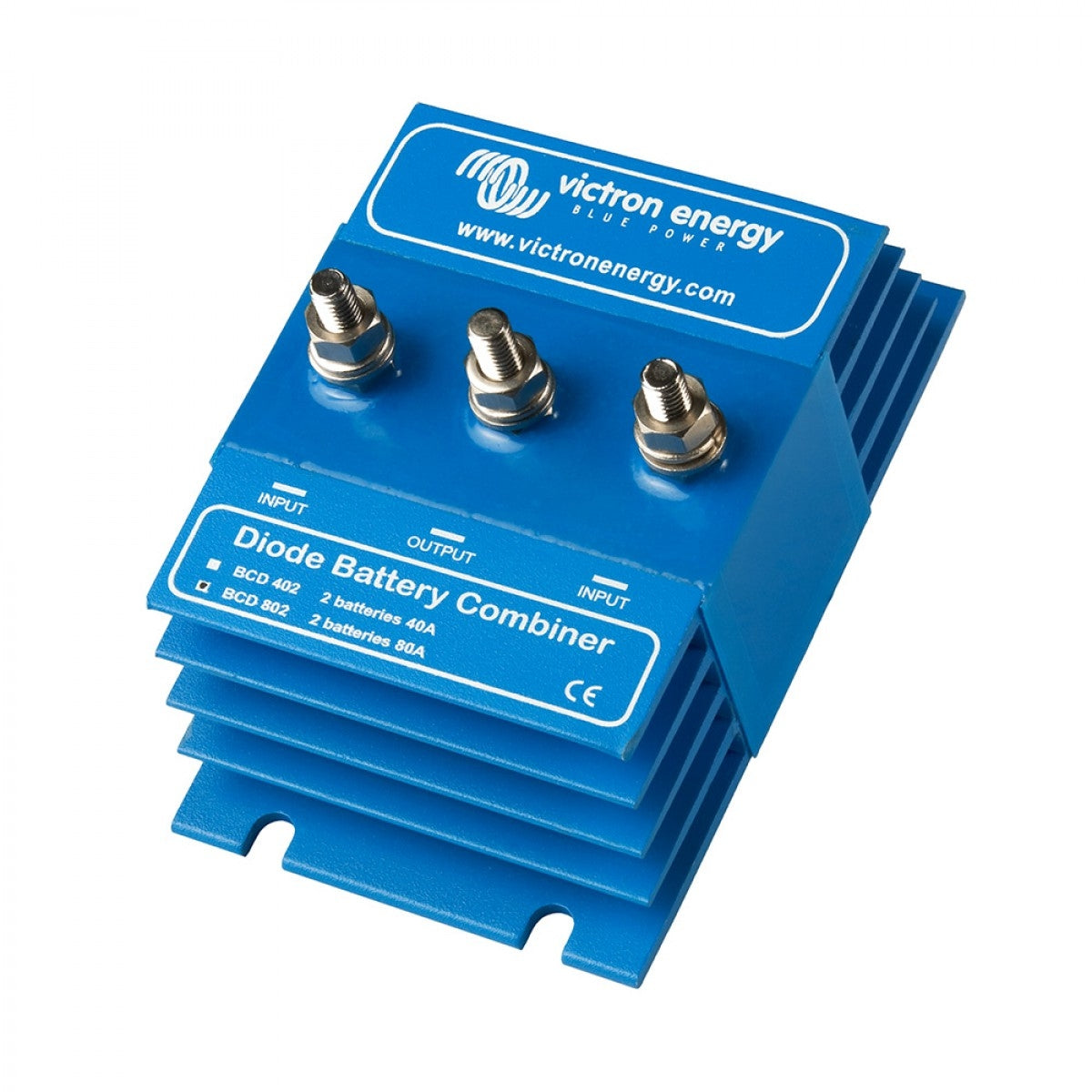 Victron Energy BCD 802 80A Battery Combiner Diode for Dual Battery Systems - Perfect for Marine, RV, and Off-Grid Solar Applications