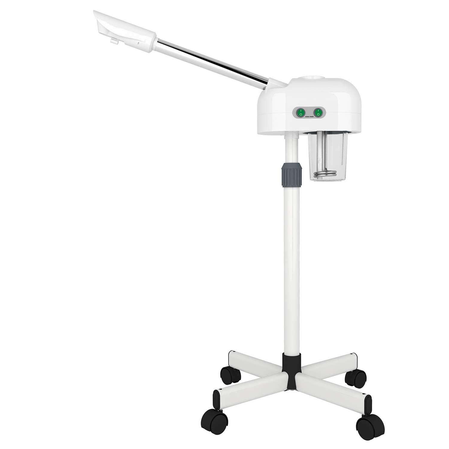 Professional Facial Steamer with Hot Mist & Ozone Technology | Home & Salon Use | Blackhead Removal & Skin Hydration | Adjustable Height | Perfect for Spa Days & Skincare Routines