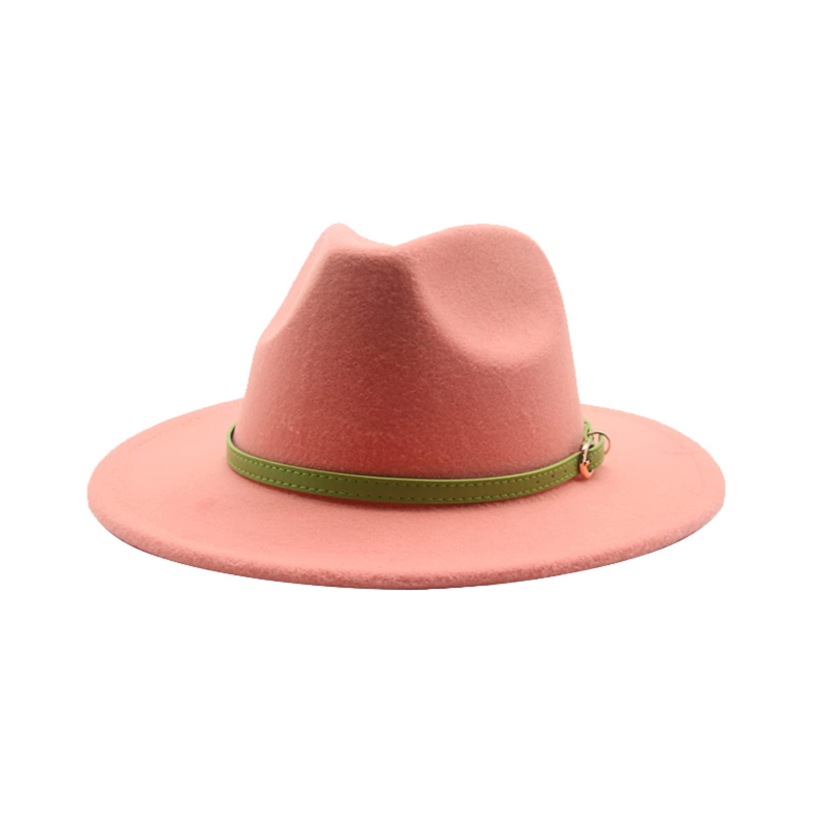 Stylish Fedora Hats for Women - Solid Band Feather Felted Western Cowboy Hat for Casual Wear, Outdoor Activities & Jazz Events | Perfect for Music Festivals, Travel & Fashion Outfits