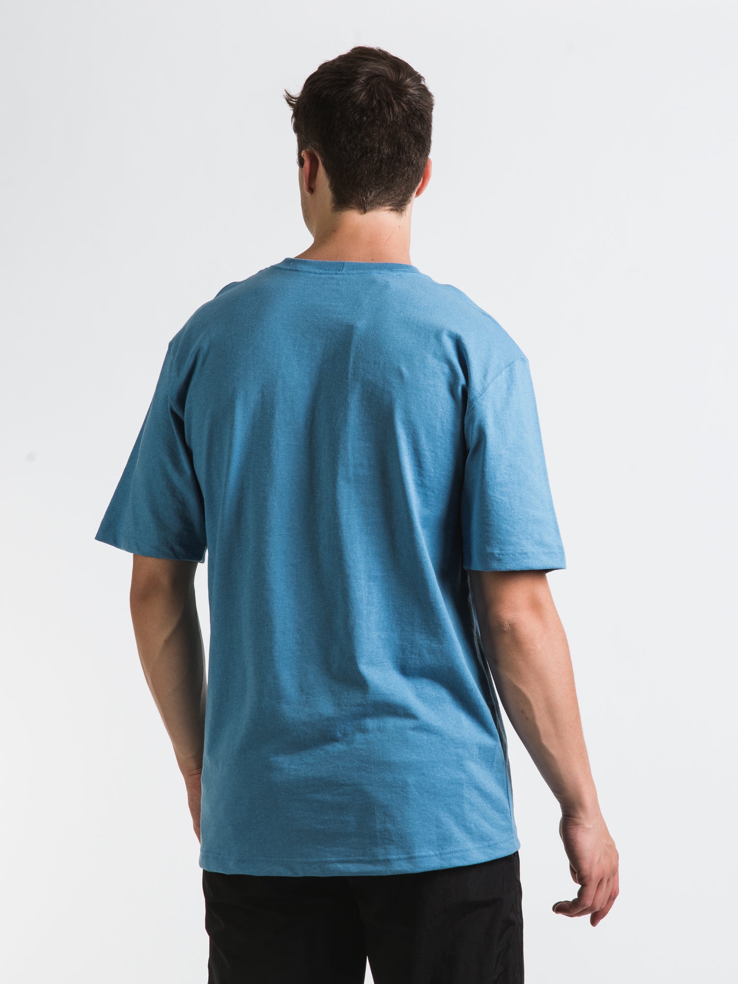 Carhartt Workwear Pocket T-Shirt - Blue Lagoon Heather | Durable Men's Work Shirt for Construction & Outdoor Activities | Clearance Sale