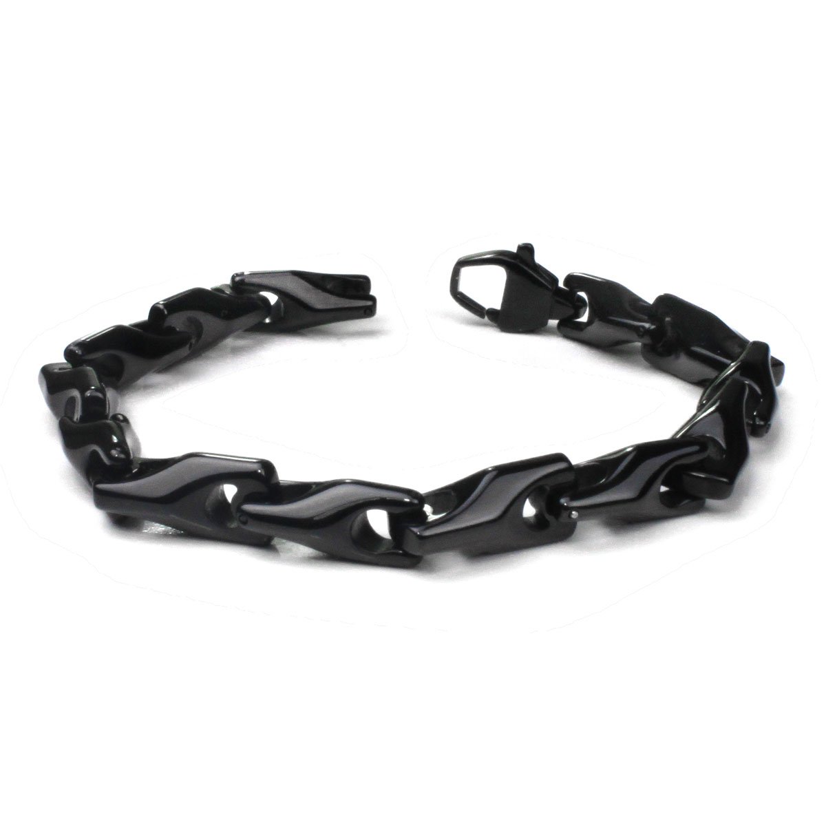 Premium Black Tungsten Carbide Men's Wheat Link Bracelet - Durable & Scratch-Resistant Jewelry for Formal Events, Weddings & Everyday Wear