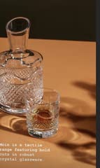 Biddy Murphy Irish Crystal Tumbler - Handcrafted Old Fashioned Whiskey Glass Set, Authentic Irish Spirit Gift, Made in Ireland - Perfect for Whiskey Tasting, Home Bar & Irish-Themed Parties