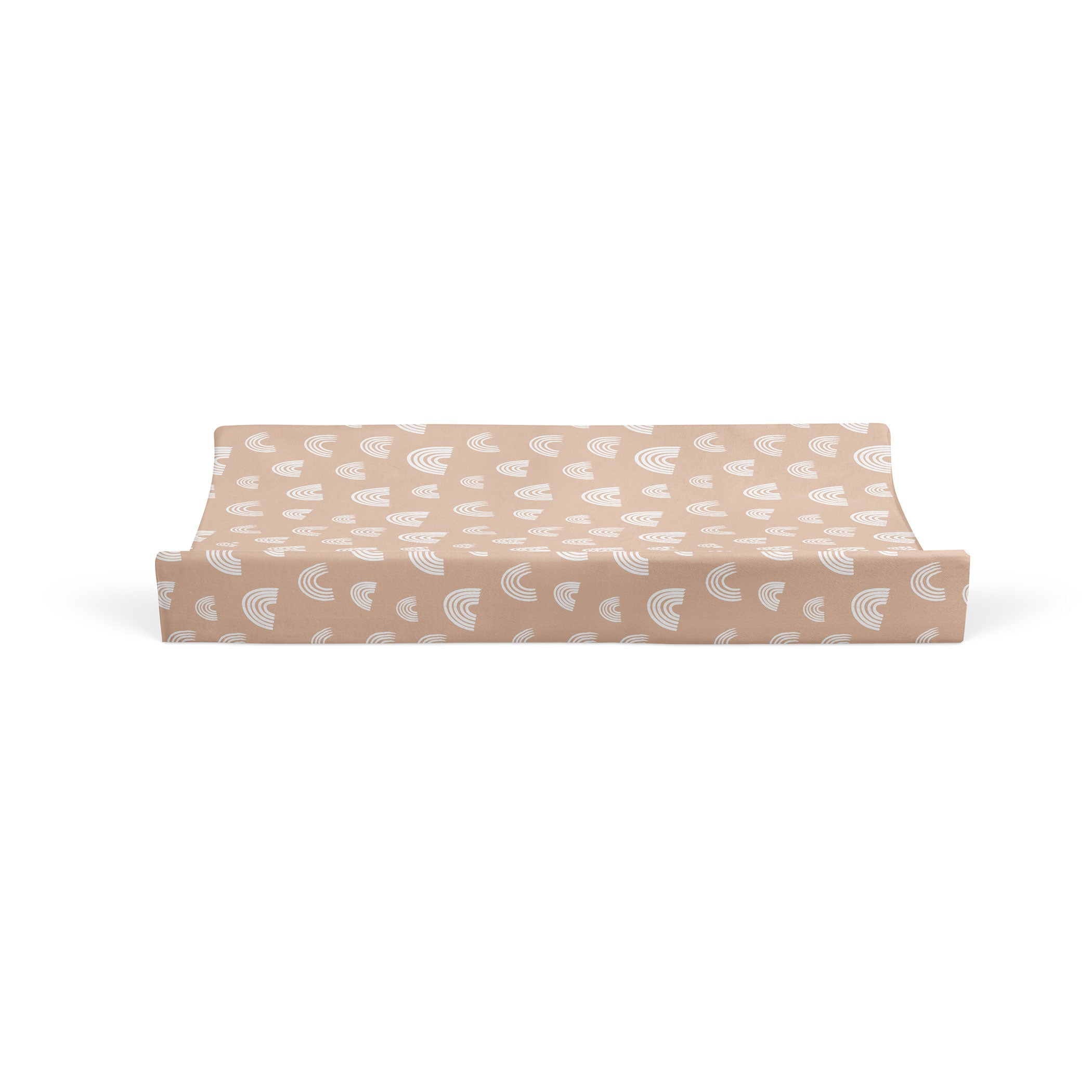 Nordic 2-Pack Waterproof Changing Pad Covers - Soft Vanilla & Latte Colors - Perfect for Baby Nursery, Diaper Changing Station & Travel