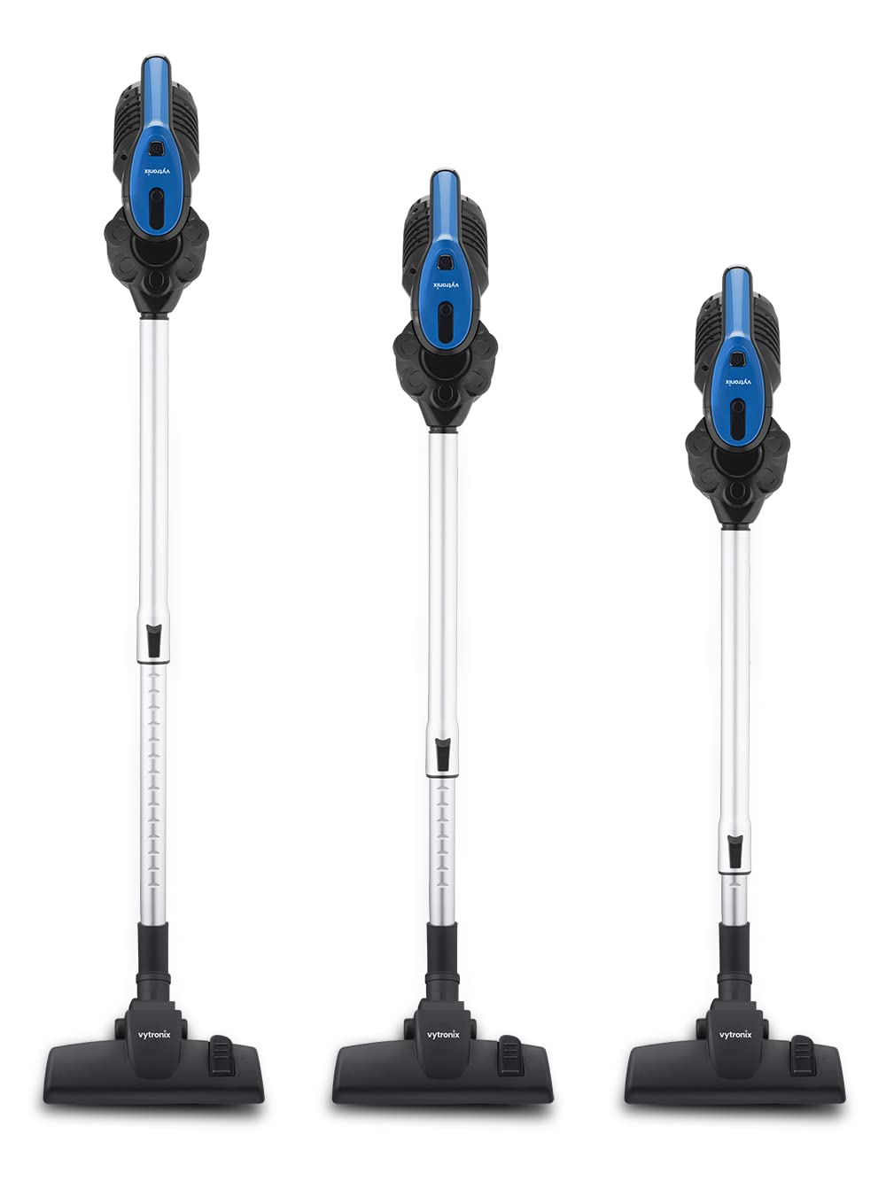 VYTRONIX HSV3 Lightweight 3-in-1 Upright Vacuum Cleaner | 600W Powerful Corded Stick & Handheld Vacuum with 5m Power Cord | Compact 2.5kg Design for Hard Floors, Carpets & Cars | Ideal for Home, Office & Pet Hair Cleaning