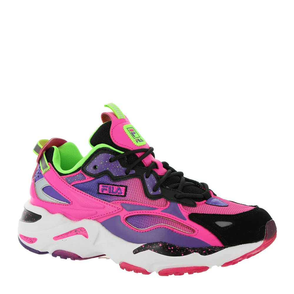Fila Ray Tracer Apex Kids Running Shoes - Lightweight Athletic Sneakers for Boys & Girls - Perfect for School, Sports & Daily Wear