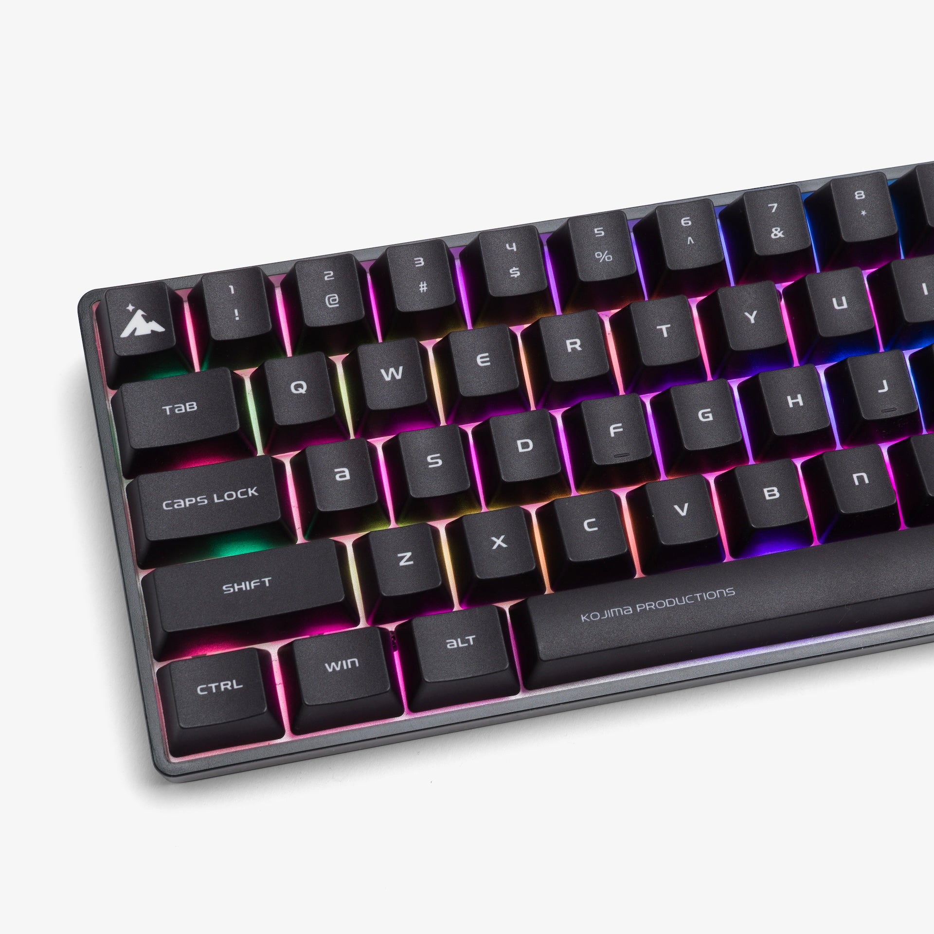 Kojima Productions x HG Basecamp 65 Mechanical Gaming Keyboard - Wireless RGB Backlit for PC & Mac - Perfect for Gaming, Streaming & Office Work