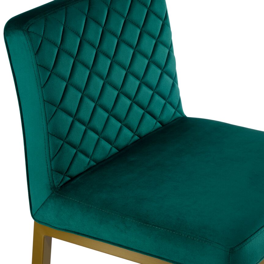 Acie Counter Height Stool - Adjustable Green Bar Stools for Kitchen Island, Breakfast Nook & Home Decor - Modern & Comfortable Seating Solution