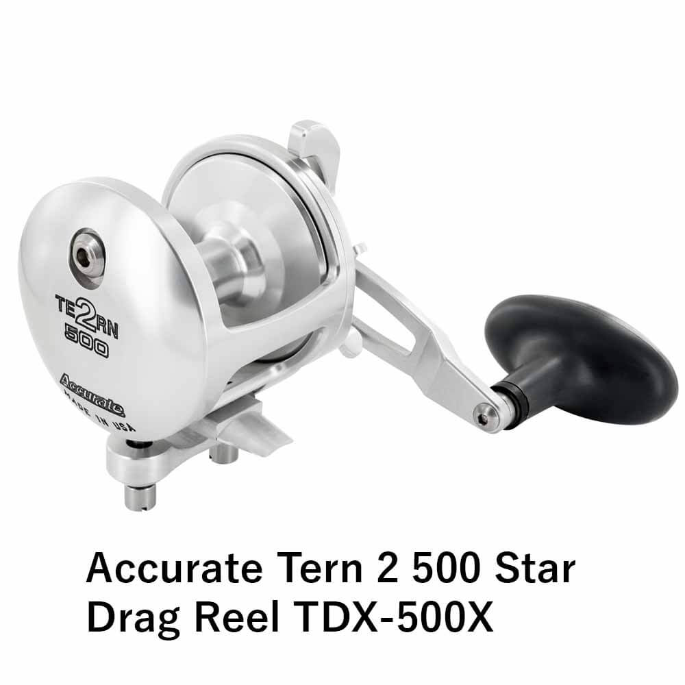 Accurate Tern Star Drag Fishing Reels - Saltwater & Freshwater Fishing Gear for Anglers - Perfect for Deep Sea, Surf, and Inshore Fishing