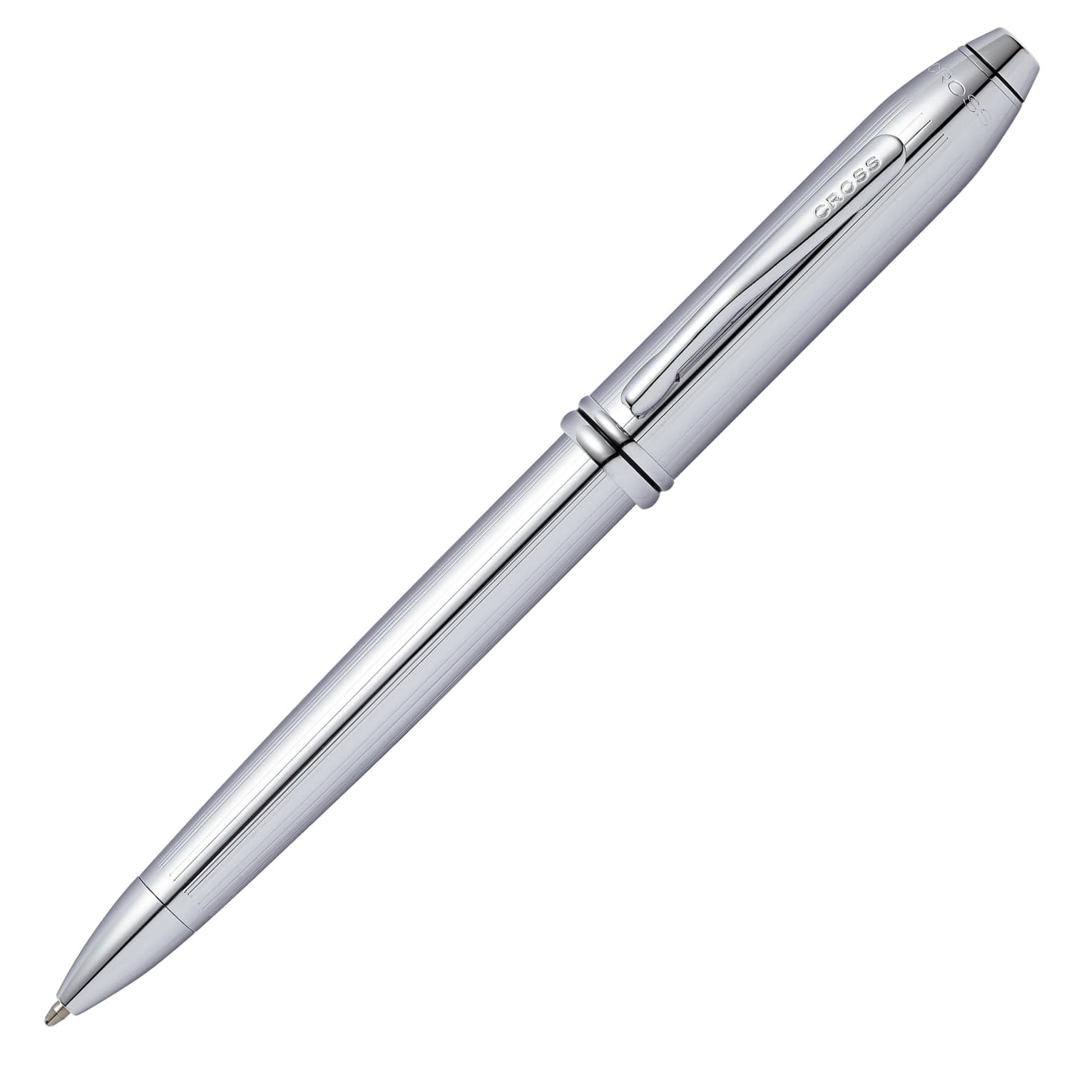 Cross Townsend Lustrous Chrome Ballpoint Pen - Premium Writing Instrument for Office, Business & Gifting